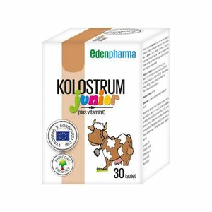 EDENPHARMA Kolostrum junior plus vitamín C 30 tabliet vyobraziť