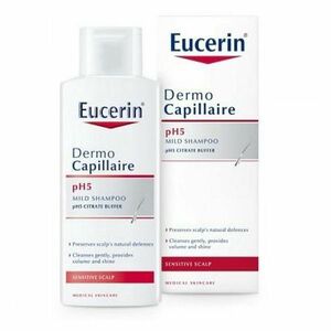EUCERIN DermoCapillaire pH5 šampón na vlasy pre citlivú pokožku 250 ml vyobraziť
