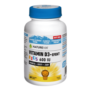 NATUREVIA Vitamín D3-Efekt Kids 60 tabliet vyobraziť