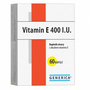 GENERICA Vitamín E 400 mg 60 kapsúl vyobraziť