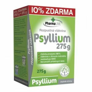 PHARMALINE Psyllium vláknina 250 g + 10% ZDARMA vyobraziť