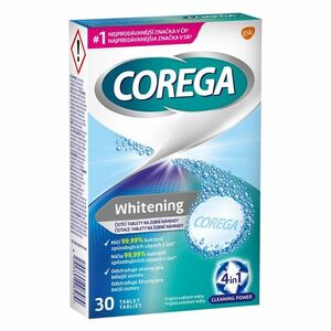COREGA Whitening čistiace tablety 30 ks vyobraziť