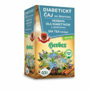 HERBEX Hladina cukru diabetický čaj 20 sáčkov vyobraziť