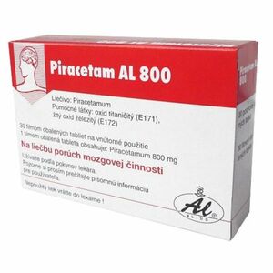 PIRACETAM AL 800 mg 50 tabliet vyobraziť