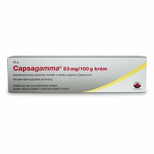 CAPSAGAMMA 53 mg/100 g krém 40 g vyobraziť