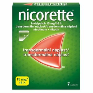 NICORETTE Invisipatch 15 mg/16 h transdermálna náplasť 7 ks vyobraziť