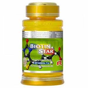 STARLIFE Biotín Star 60 tablet vyobraziť