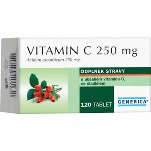 GENERICA Vitamín C 250 mg 120 tabliet vyobraziť