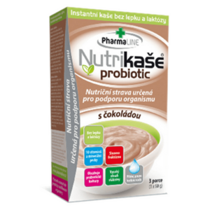 PHARMALINE Nutrikaša probiotic S čokoládou 3x60 g vyobraziť