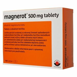 MAGNEROT 500 mg 100 tabliet vyobraziť
