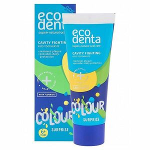 ECODENTA Toothpaste Colour Surprise Cavity Fighting zubná pasta 75 ml vyobraziť