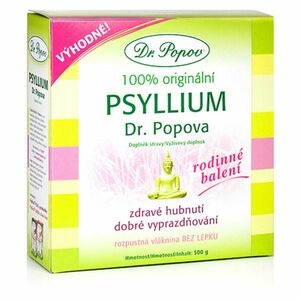DR. POPOV Psyllium vláknina 500 g vyobraziť