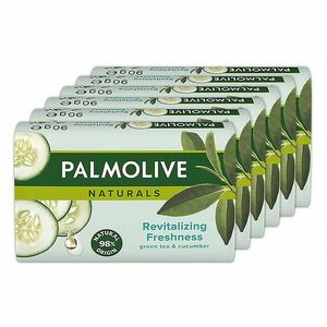 PALMOLIVE Naturals Green Tea & Cucumber Mydlo 6x 90 g vyobraziť