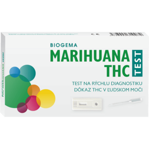 THC MARIHUANA TEST na stanovenie drogy v moči 1x 1 ks vyobraziť