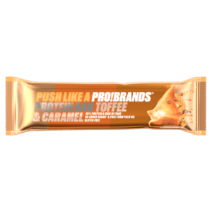 PROBRANDS Protein Bar s príchuťou Toffee Caramel 45 g vyobraziť
