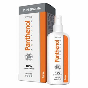 SWISS Panthenol premium spray s aloe 150 + 25 ml vyobraziť