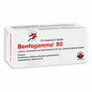BENFOGAMMA 50 mg tablety 50 ks vyobraziť