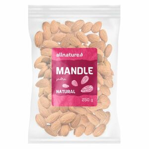 ALLNATURE Mandle jadrá natural 250 g vyobraziť