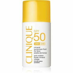 Clinique Sun SPF 50 Mineral Sunscreen Fluid For Face minerálny opaľovací fluid na tvár SPF 50 30 ml vyobraziť