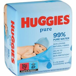 Huggies Pure čistiace utierky 3x56 ks vyobraziť