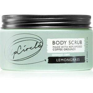 UpCircle Body Scrub Lemongrass kávový telový peeling do sprchy 220 ml vyobraziť