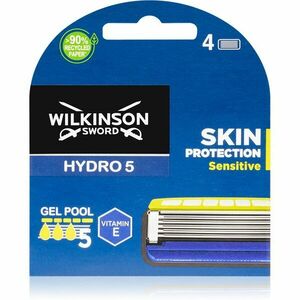 Wilkinson Sword Hydro5 Skin Protection Sensitive náhradné žiletky 4 ks vyobraziť