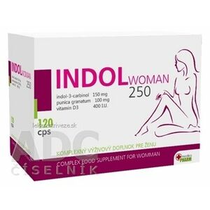 INDOL WOMAN 250 cps (pre ženy) 1x120 ks vyobraziť