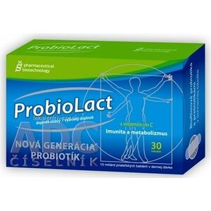 ProbioLact cps (s vitamínom C) 1x30 ks vyobraziť