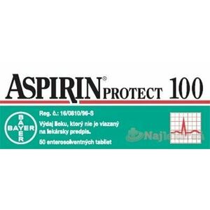 ASPIRIN PROTECT 100mg tbl ent 50ks vyobraziť