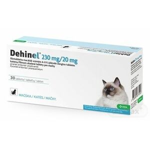 Dehinel 230 mg/20 mg pre mačky vyobraziť