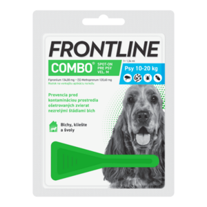 1 x 1, 34 ml, FRONTLINE COMBO spot-on pre psy vyobraziť
