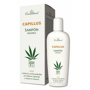 Cannaderm CAPILLUS - šampón seborea vyobraziť