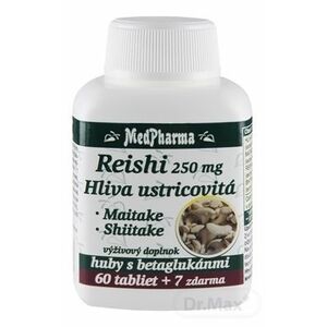 MedPharma REISHI 250 mg, Hliva ustricovitá vyobraziť