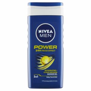 NIVEA Men Sprchovací gél Power Fresh 250ml vyobraziť