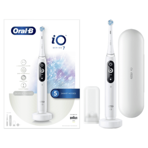Oral B iO Series 7 White Elektrická Zubná Kefka vyobraziť