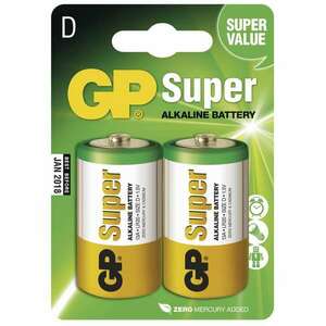 GP alkalická batéria SUPER D (LR20) vyobraziť