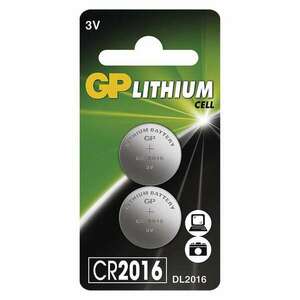 GP líthiová gombíková batéria CR2016 vyobraziť