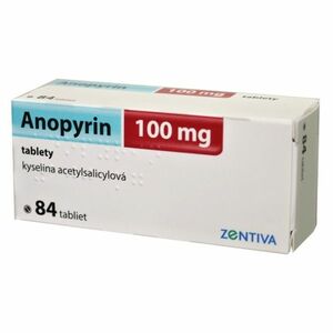 ANOPYRIN 100 mg 84 tabliet vyobraziť