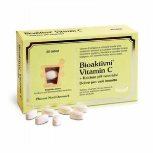 Pharma Nord Bioaktívny Vitamín C + Kalcium 30 tablet vyobraziť