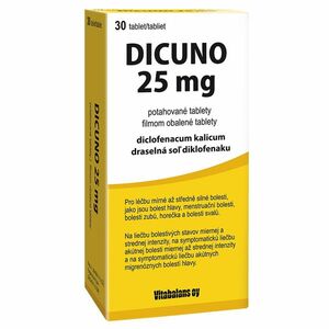 DICUNO 25 mg tablety 30 ks vyobraziť