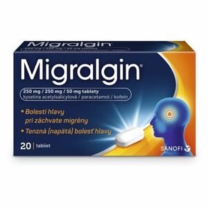 Migralgin 20 tabliet vyobraziť