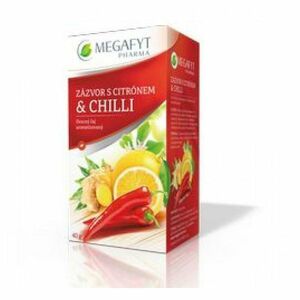 MEGAFYT Ovocny čaj zazvor, citron, chilli 20 x 2 g vyobraziť