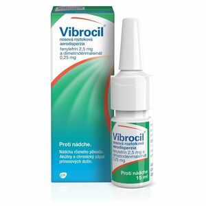 VIBROCIL Nosový sprej alergická nádcha 15 ml vyobraziť