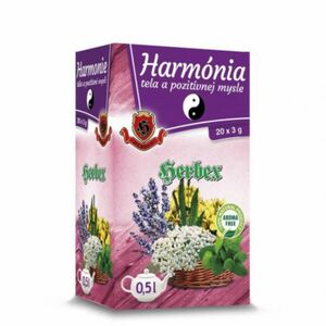 HERBEX Harmónia tela a pozitívnej mysle čaj 20 sáčkov vyobraziť