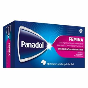 PANADOL Femina flm 500 mg/10 mg 10 tabliet vyobraziť