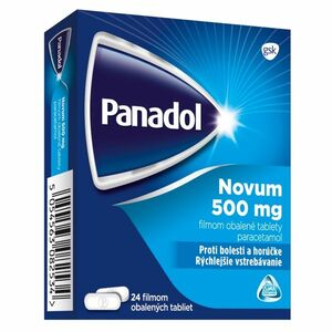 PANADOL Novum 500 mg 24 filmom obalených tabliet vyobraziť