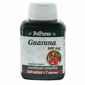 MEDPHARMA Guarana 800 mg 107 tabliet vyobraziť