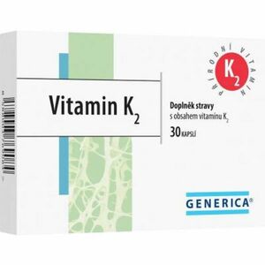 GENERICA Vitamín K2 30 kapsúl vyobraziť