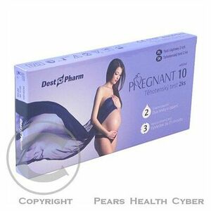 Tehotenský test PREGNANT 10 2ks vyobraziť
