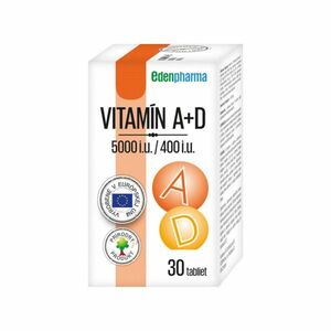 EDENPHARMA Vitamín A+D 5000 i.u./400 i.u. tablety30 ks vyobraziť